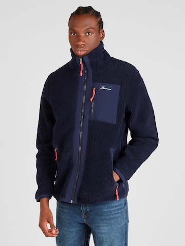 CRAGHOPPERS Funktionele fleece-jas 'Eccles' in Blauw: voorkant