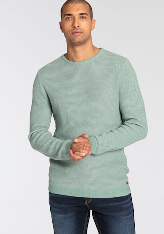 BRUNO BANANI Sweater in Green: front