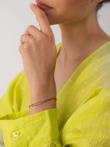 PURELEI - Pulseira 'Li'ili'i Double Layer' em ouro