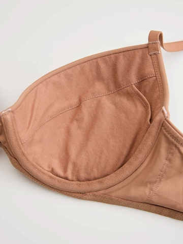 ESOTIQ - Push-up Sujetador 'Push-up-BH Kassidy, glatte T-Shirt-Cups, herausnehmbare Polster' en beige