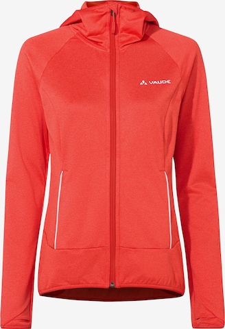 VAUDE Funktionsfleecejacke 'Tekoa II' in Rot: Vorderseite