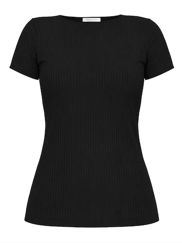 SASSYCLASSY Shirt in Schwarz: Vorderseite
