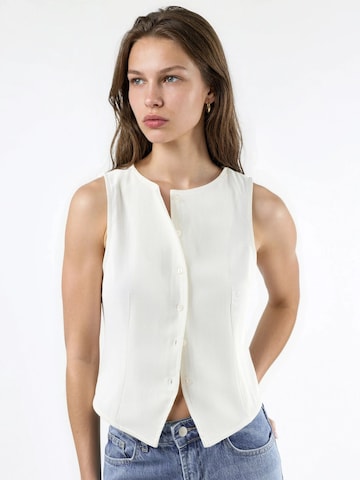 Chemisier Hiccup en blanc