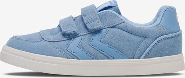 Hummel Sneakers in Blauw: voorkant