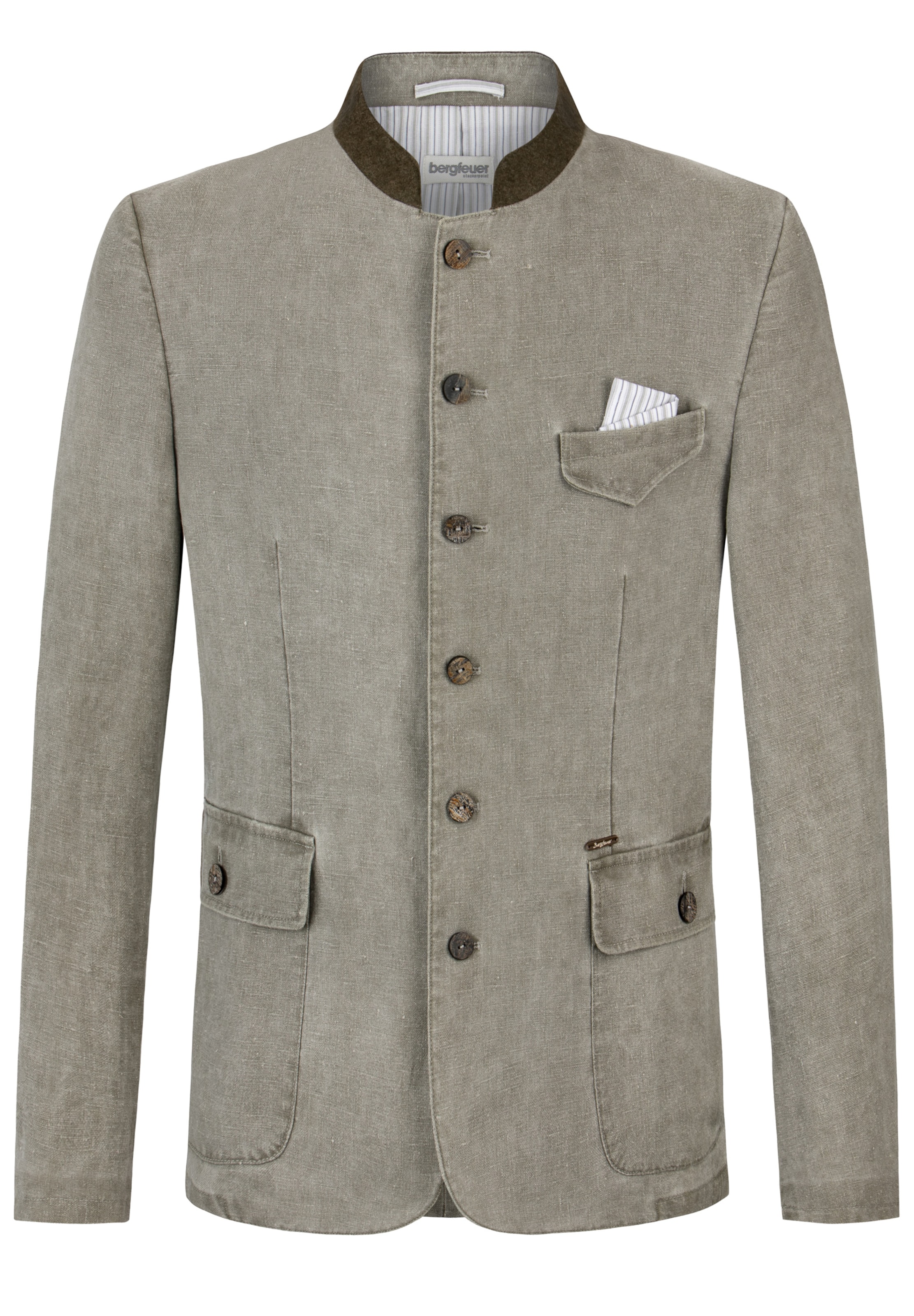 STOCKERPOINT Regular fit Klederdrachtjas 'Tiberio' in Groen: voorkant