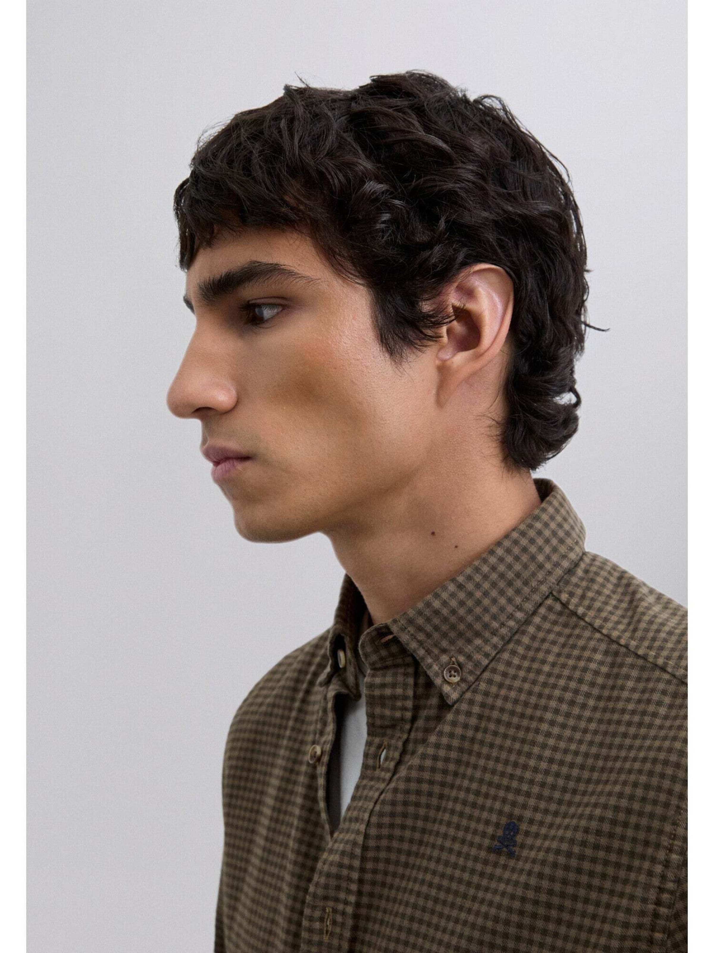 Scalpers Regular Fit Hemd in Braun