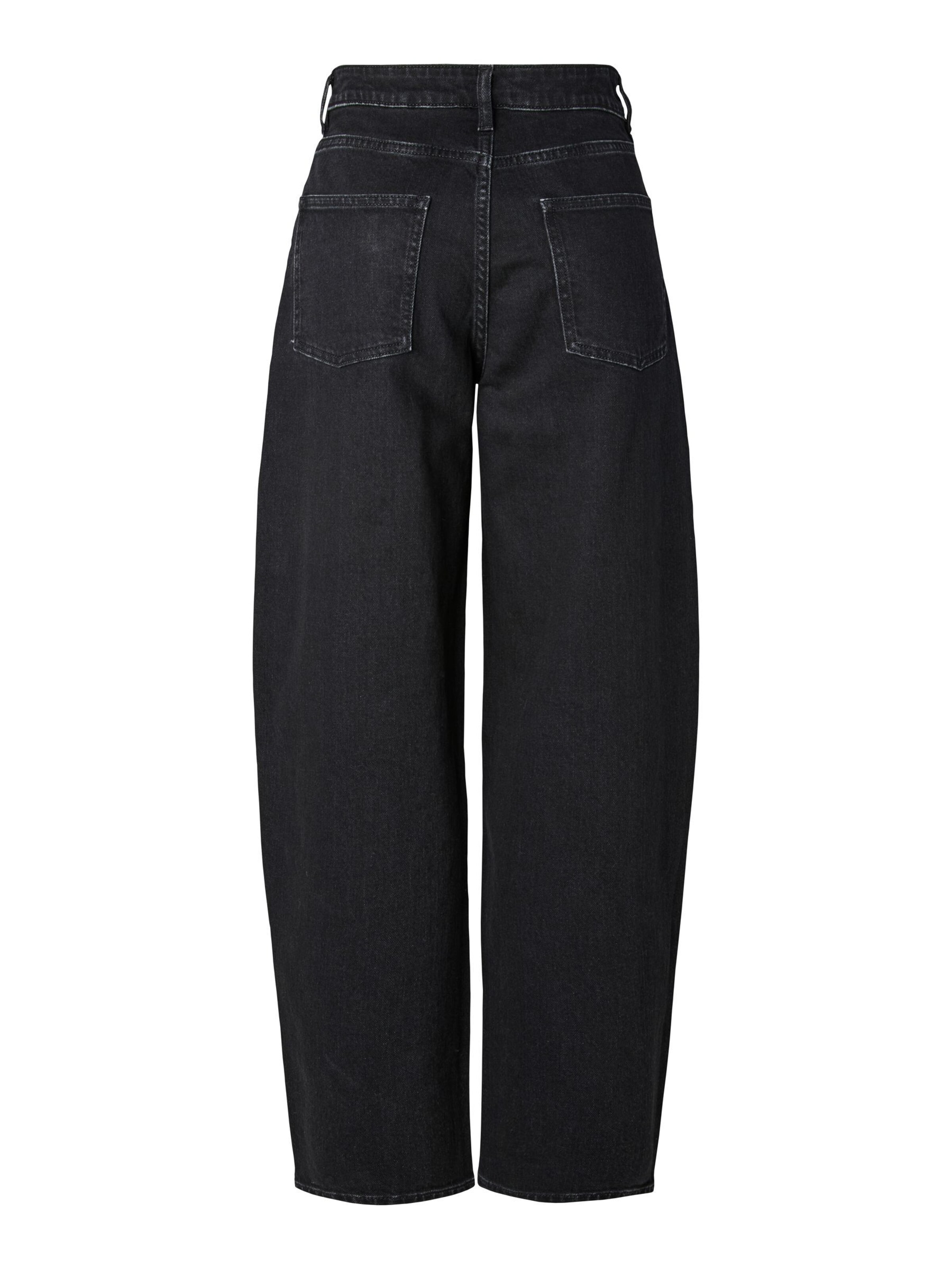 Barrel Jeans 'GRACE' di PIECES in nero