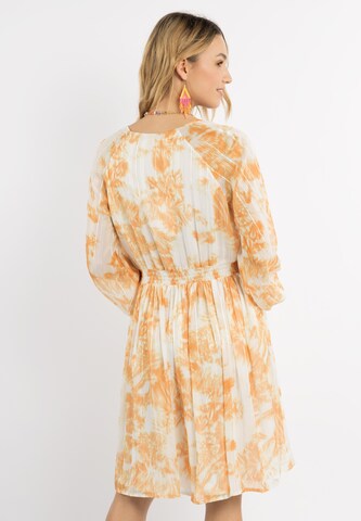 IZIA - Vestido em laranja