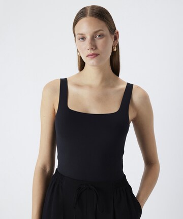 Ipekyol Top in Black: front