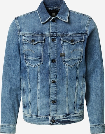 G-Star RAW Prehodna jakna | modra barva: sprednja stran