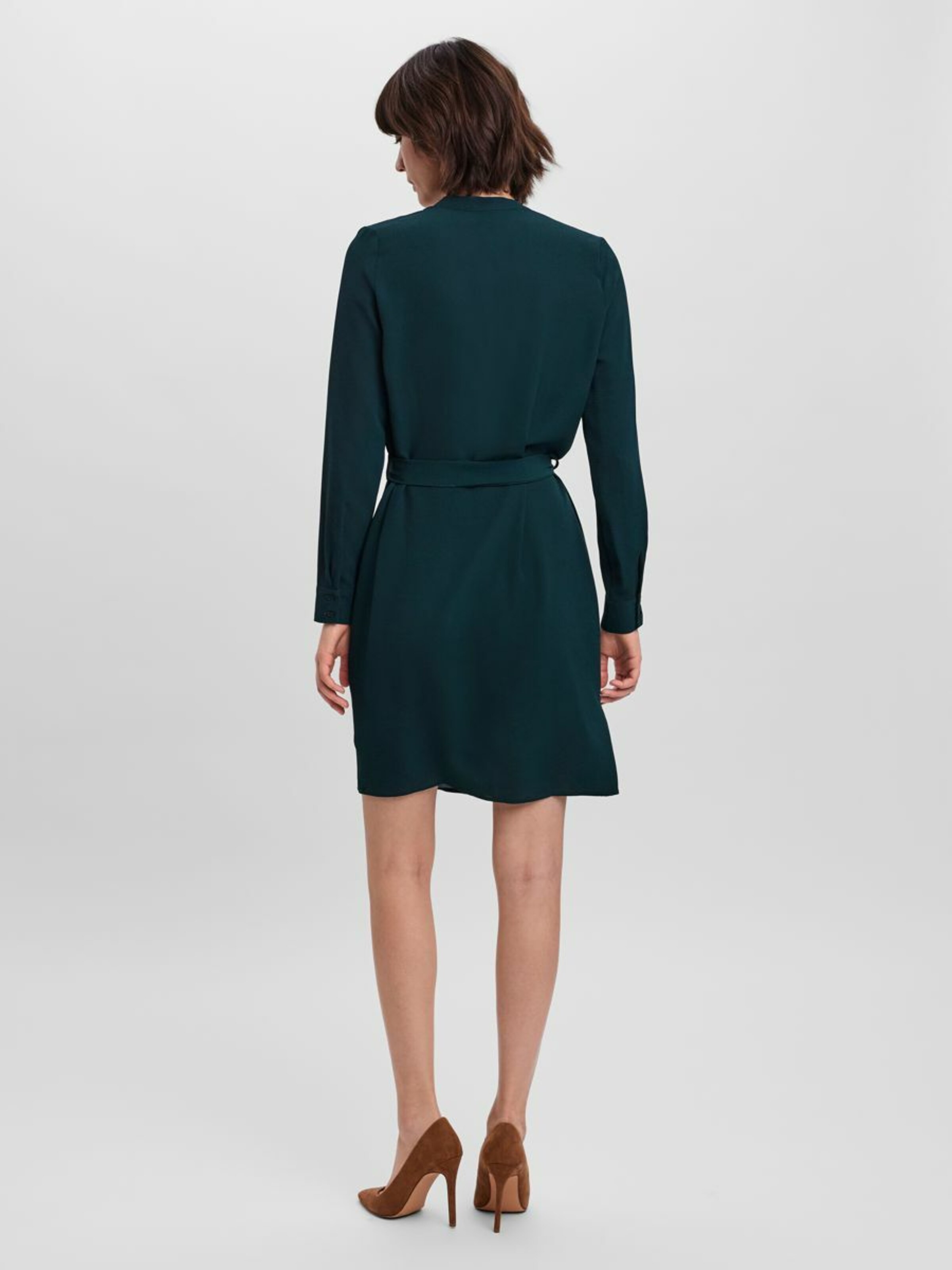 Frauen Kleider VERO MODA Kleid in Blau - JL46302 Frauen Kleider VERO MODA Kleid in Blau - JL46302