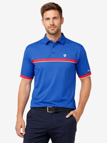 Cocain Underwear Shirt 'Poloshirt' in Blue: front