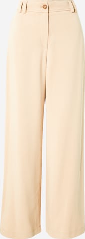 Wide Leg Pantalon à plis Riani en beige : devant