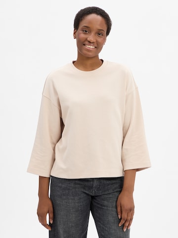 JOOP! Sweatshirt ' Tamala ' in Beige: Vorderseite