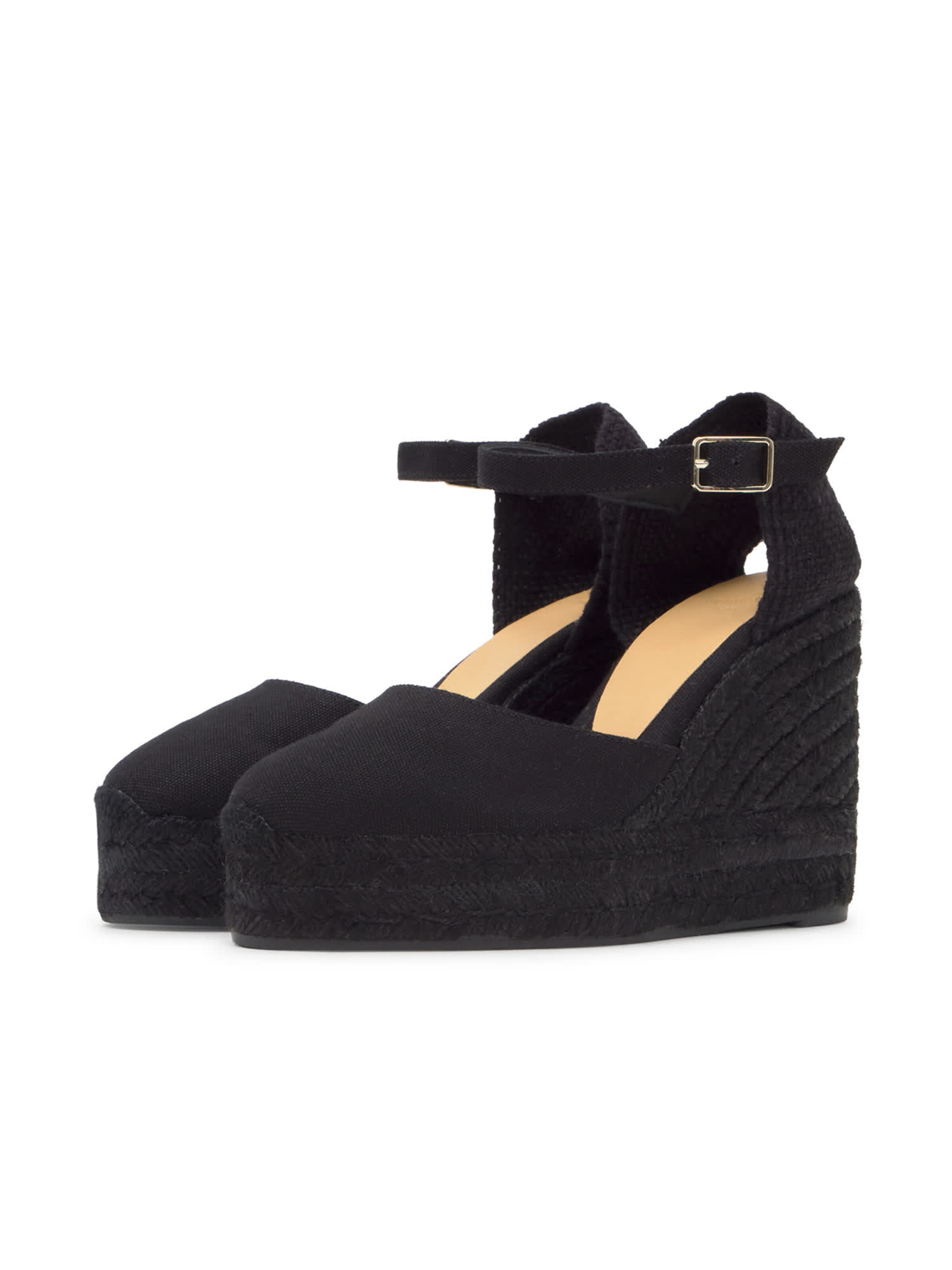 Castañer Espadrilles 'Carol' - fekete