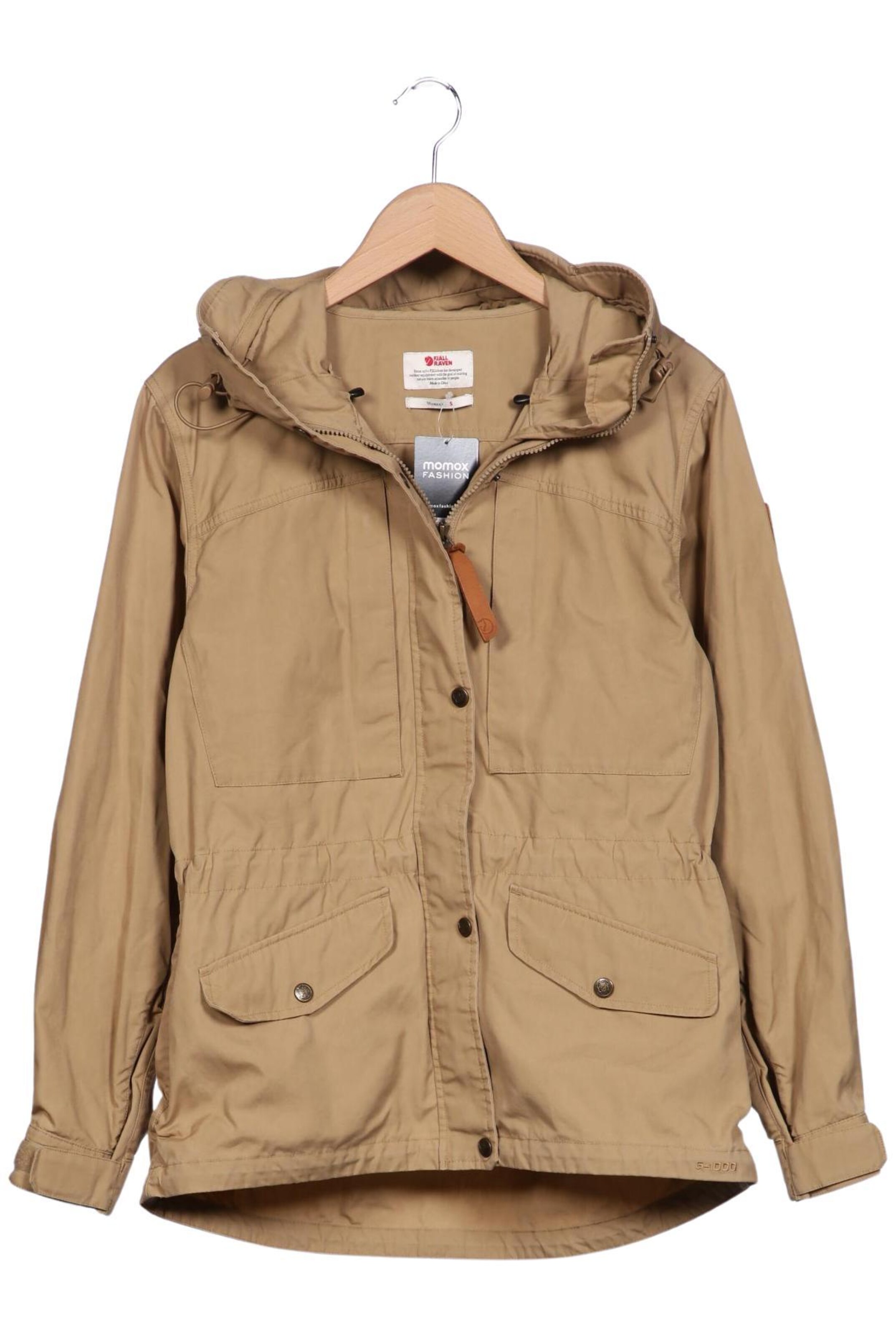 Fjällräven Jacket & Coat in S in Beige: front