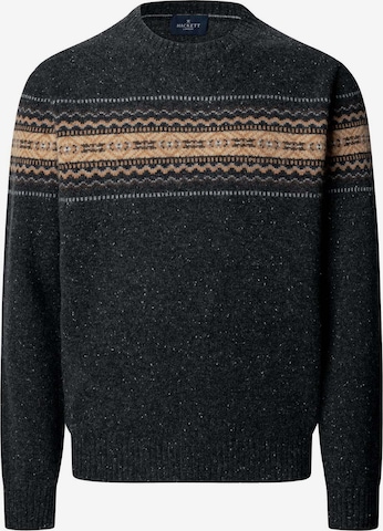 Pullover di Hackett London in grigio: frontale