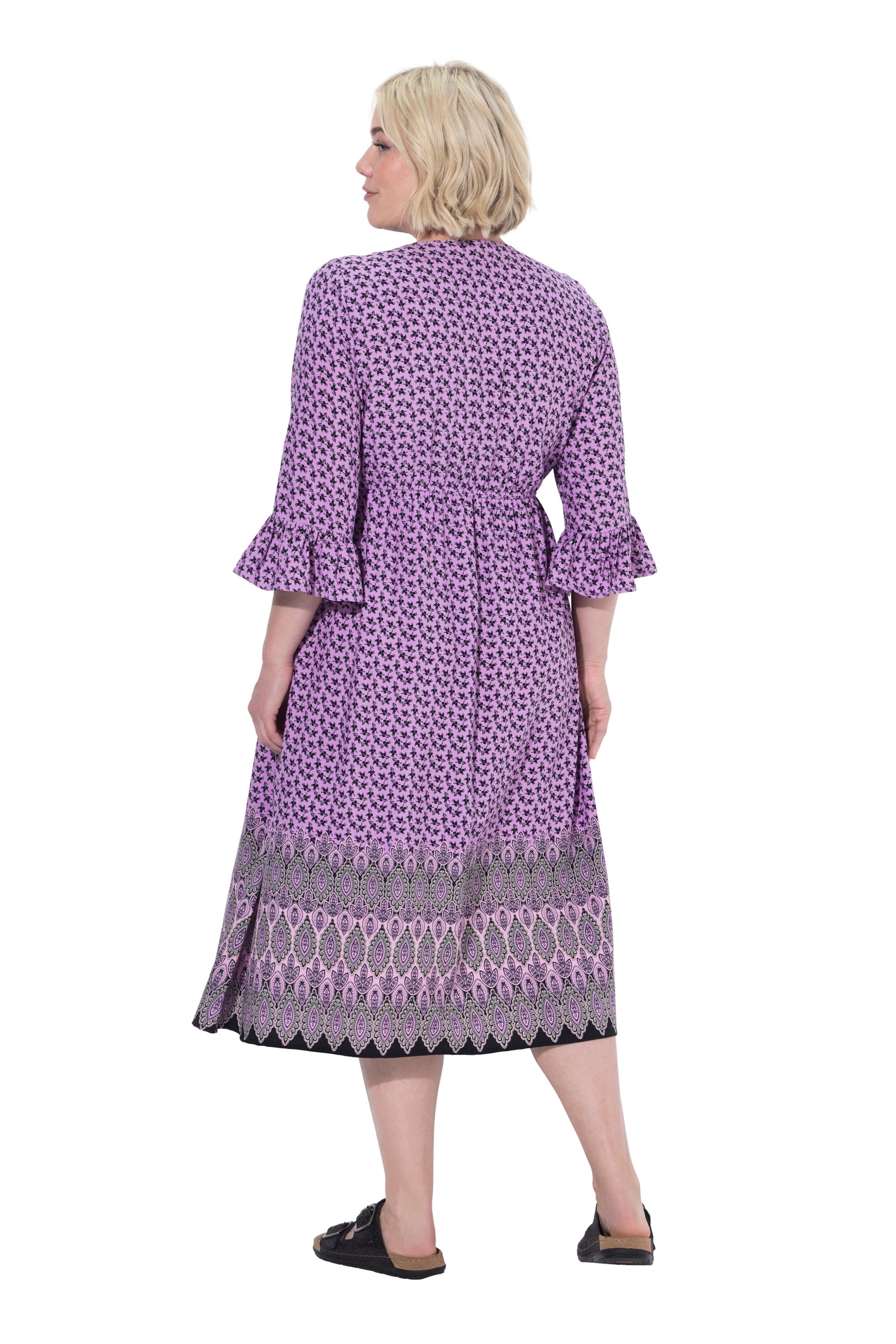 Ulla Popken Jurk in Lila