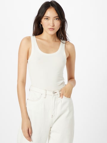 b.young Top 'Pamila' in White: front