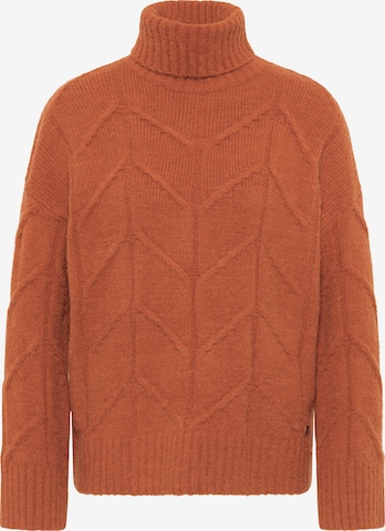 usha FESTIVAL Sweater in Orange: front