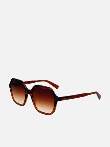 Longchamp Sunglasses in Brown: front