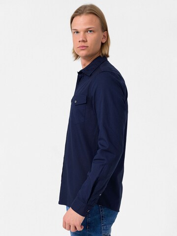 By Diess Collection Regular fit Риза в синьо