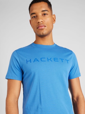 Hackett London T-Shirt 'ESSENTIAL' in Blau