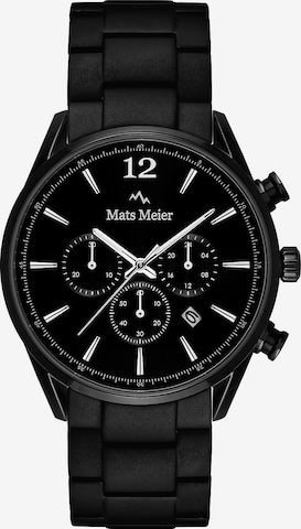 Mats Meier Analog Watch in Black: front