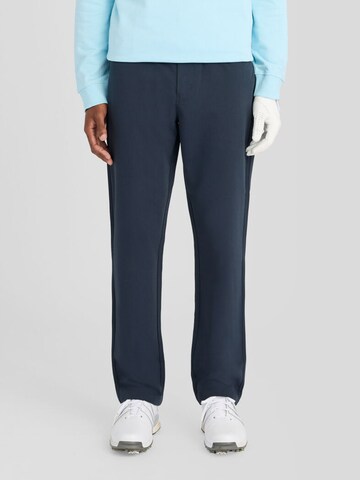 Lyle & Scott Regular Sportbroek in Blauw: voorkant