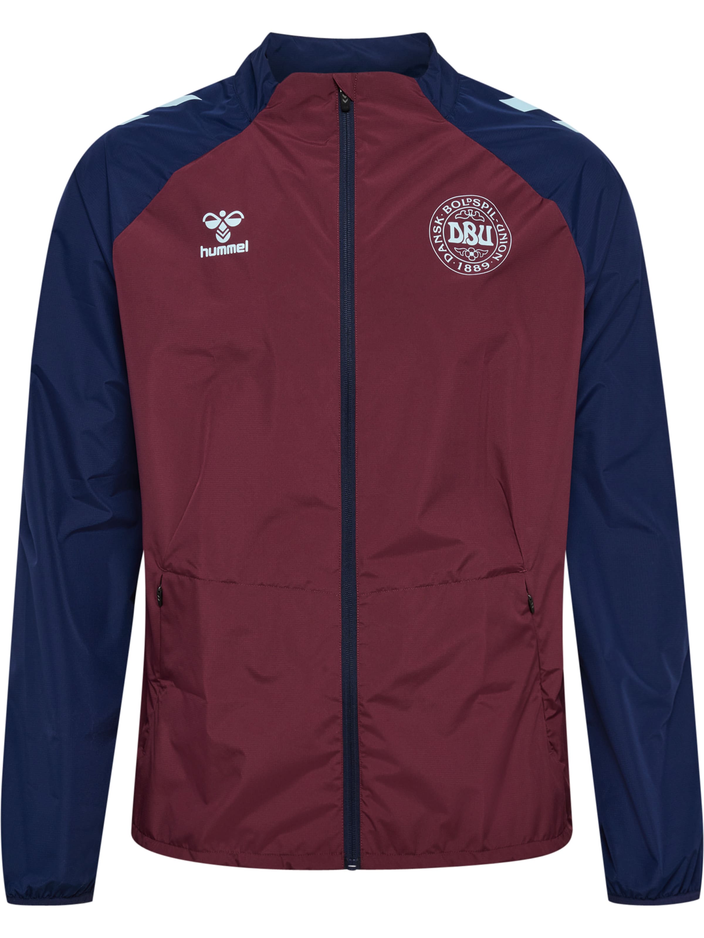 Hummel Trainingsjack 'DBU 26 Pro' in Rood: voorkant