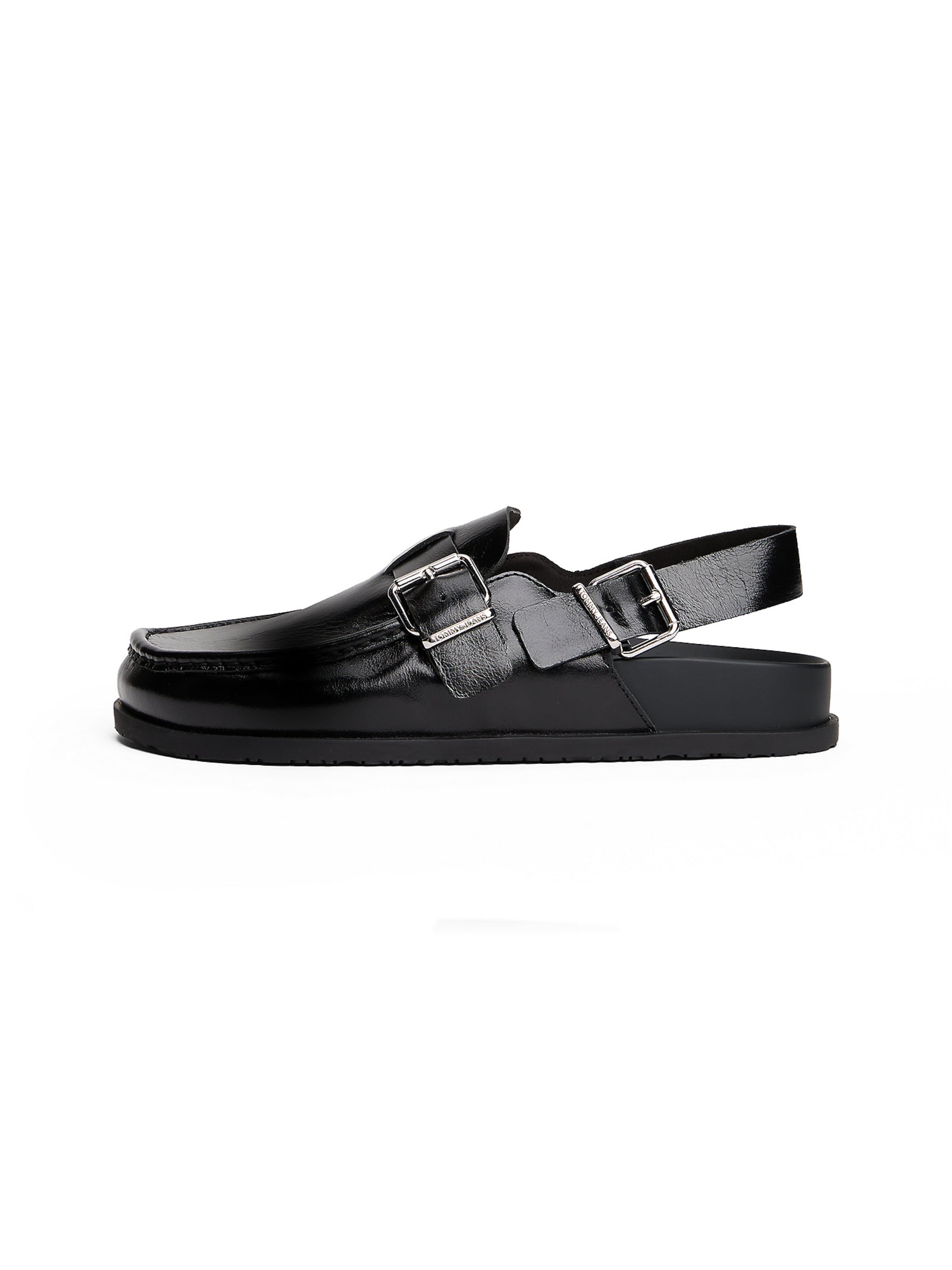 Tommy Jeans Mule in Black: front