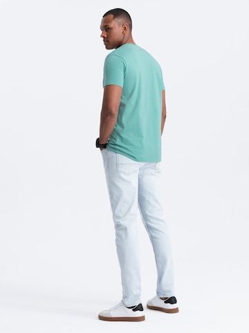 Ombre Shirt in Blauw