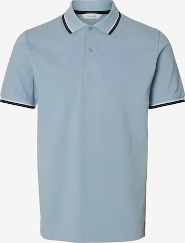 SELECTED - Camisa 'SLHATLAS' em azul: frente