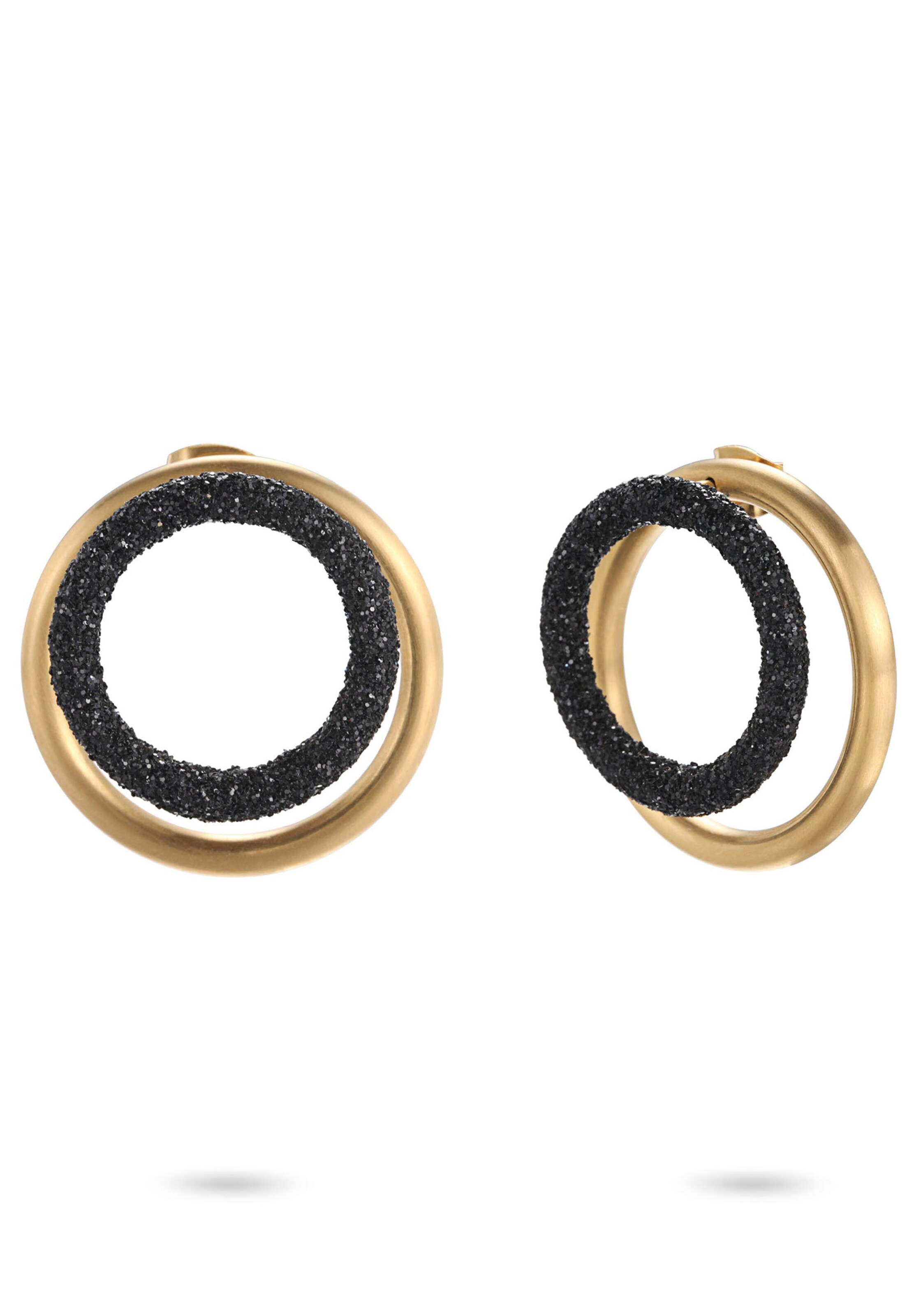 Kingka Earrings in Gold: front