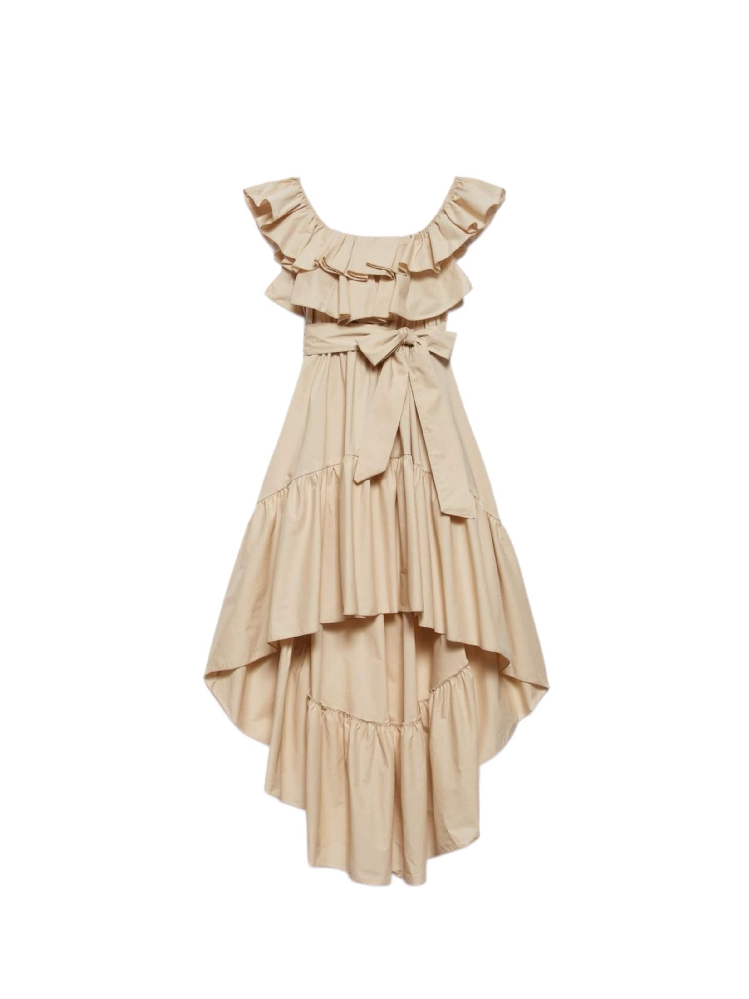 Aniye By Cocktailjurk in Beige: voorkant