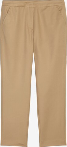 Marc O'Polo Slimfit Broek in Bruin: voorkant