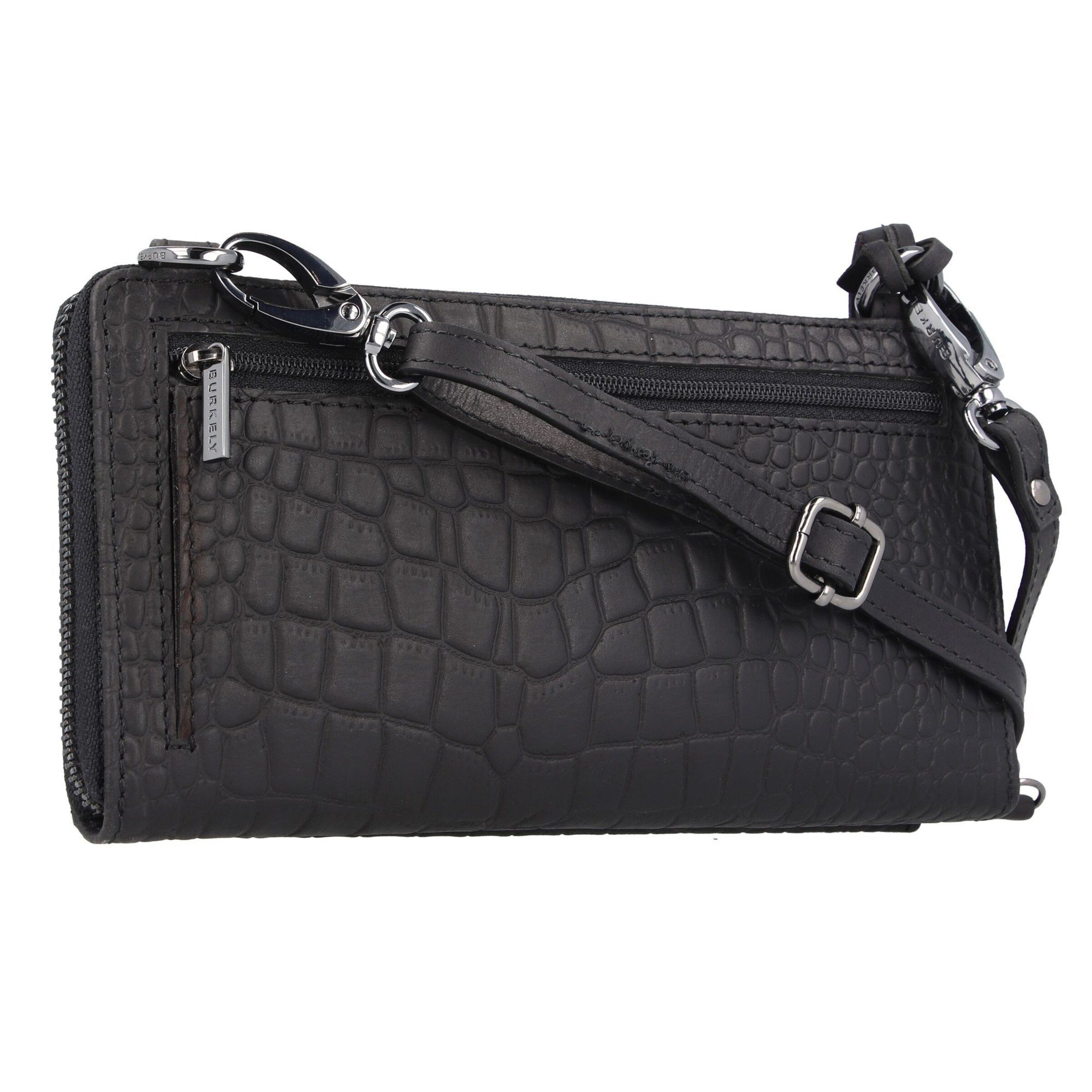 Burkely Smartphonehülle 'Carly' in Schwarz