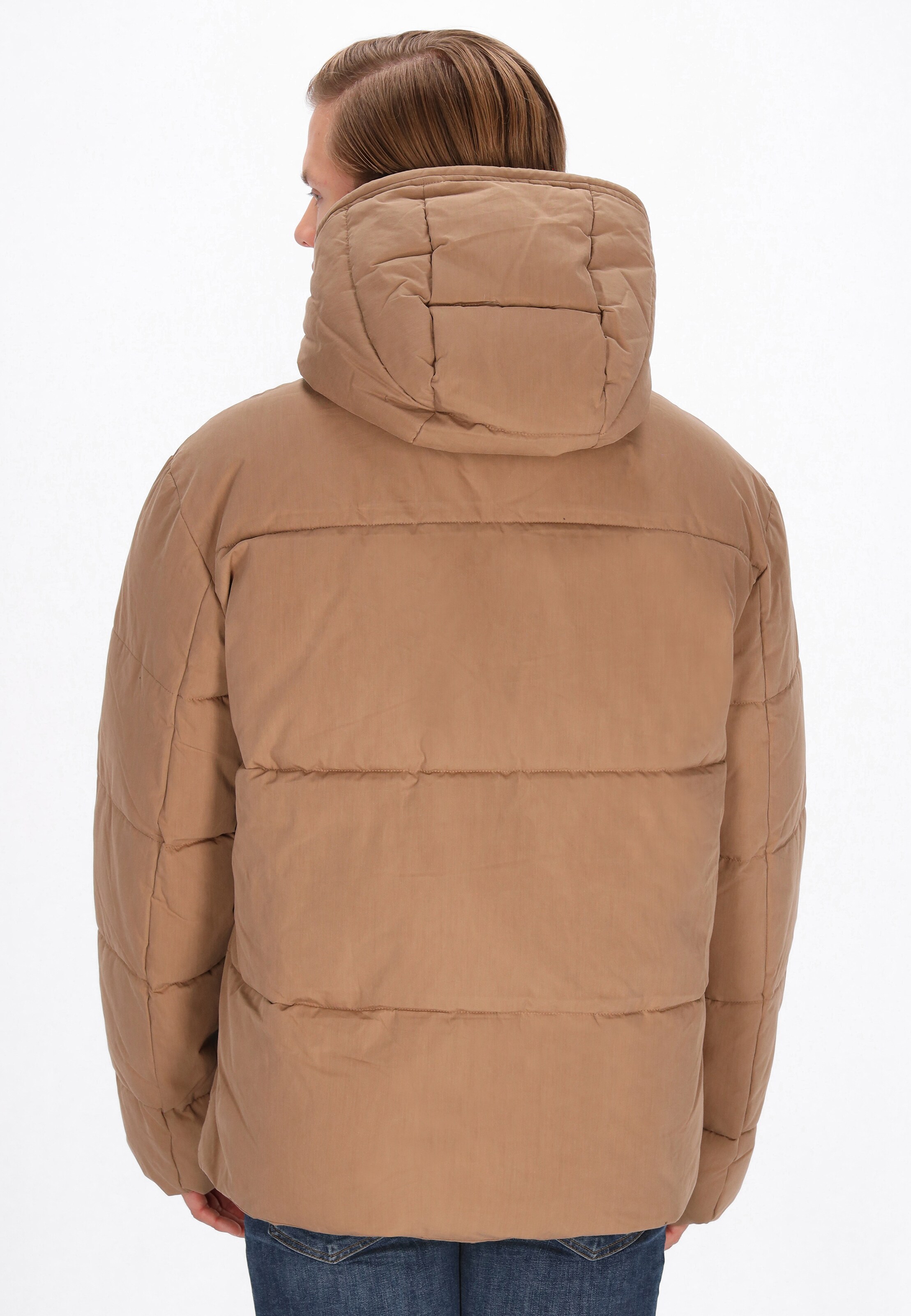 Veste mi-saison Yuka en beige