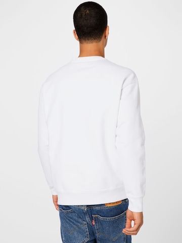 Coupe regular Sweat-shirt 'Relaxd Graphic Crew' LEVI'S ® en blanc