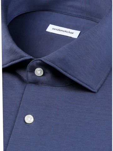 SEIDENSTICKER Slim fit Business shirt in Grey