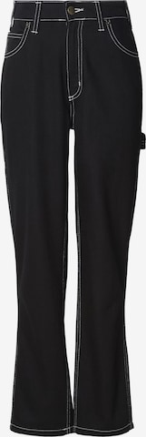 DICKIES Teksapüksid 'Ellendale', värv must: eest vaates