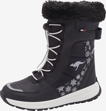 KangaROOS Snow Boots in Black: front