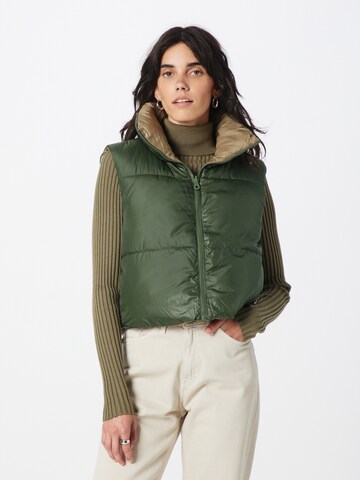 Gilet 'RICKY' ONLY en vert : devant