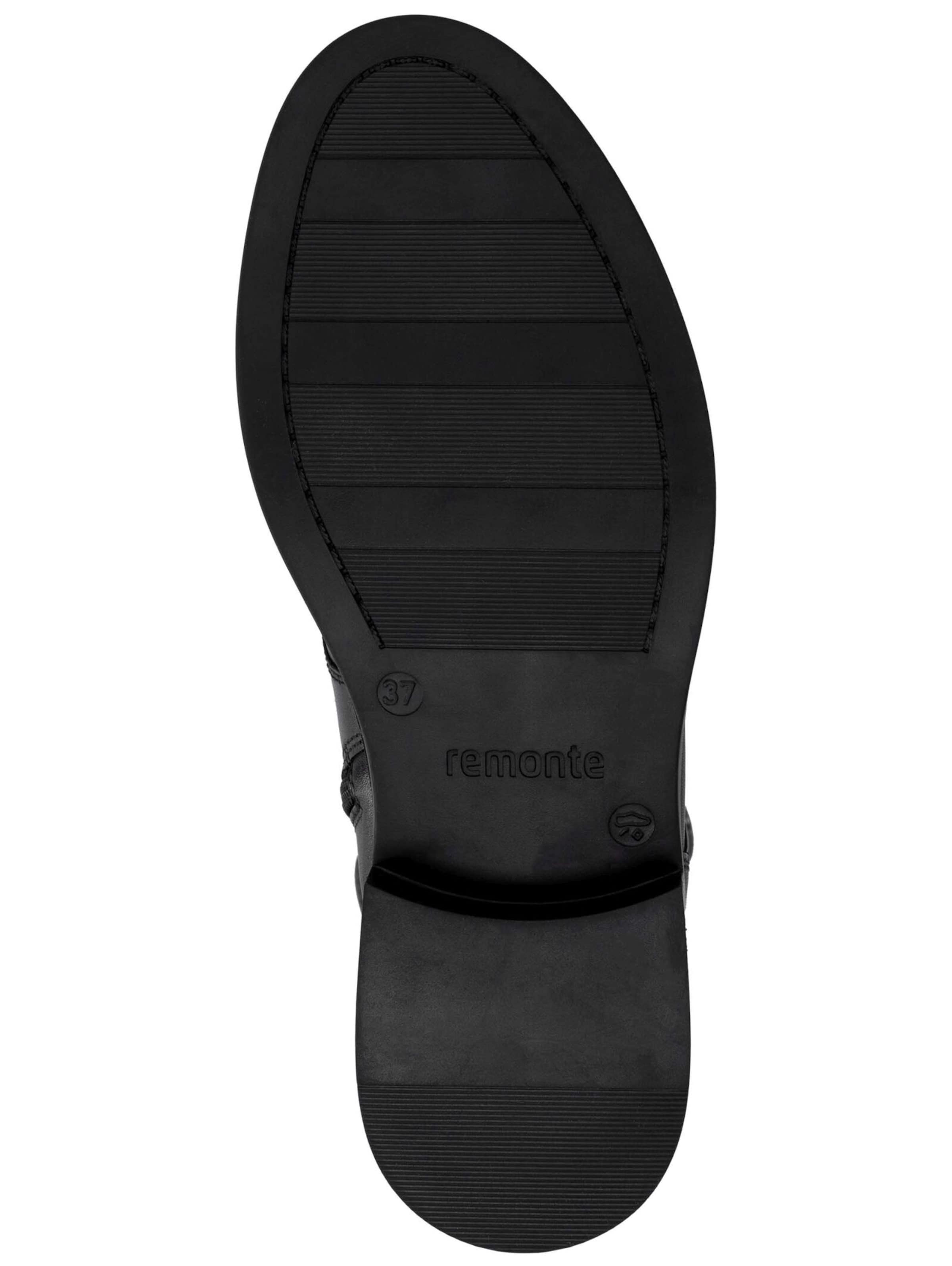 REMONTE Schnürstiefel in Schwarz
