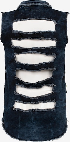 CIPO & BAXX Vest 'Destroyed' in Blue