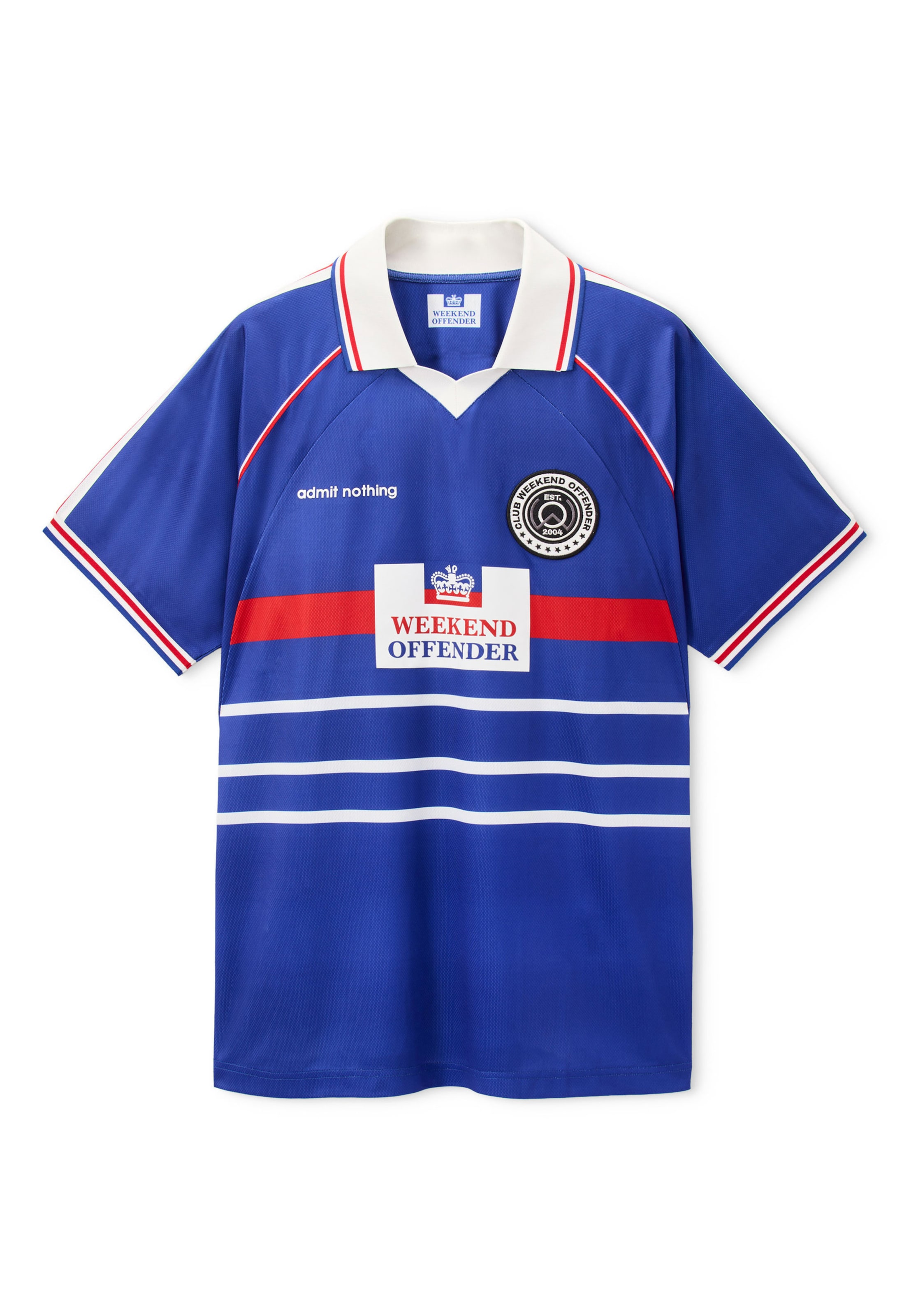 Weekend Offender Trikot 'France' in Blau: Vorderseite