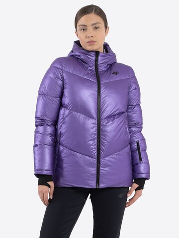 4F Performance Jacket 'F277' in Purple: front