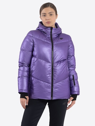 Veste fonctionnelle 'F277' 4F en violet : devant