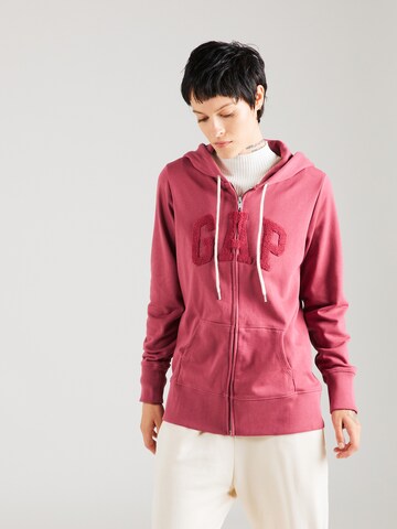 GAP Sweatjakke i pink: forside