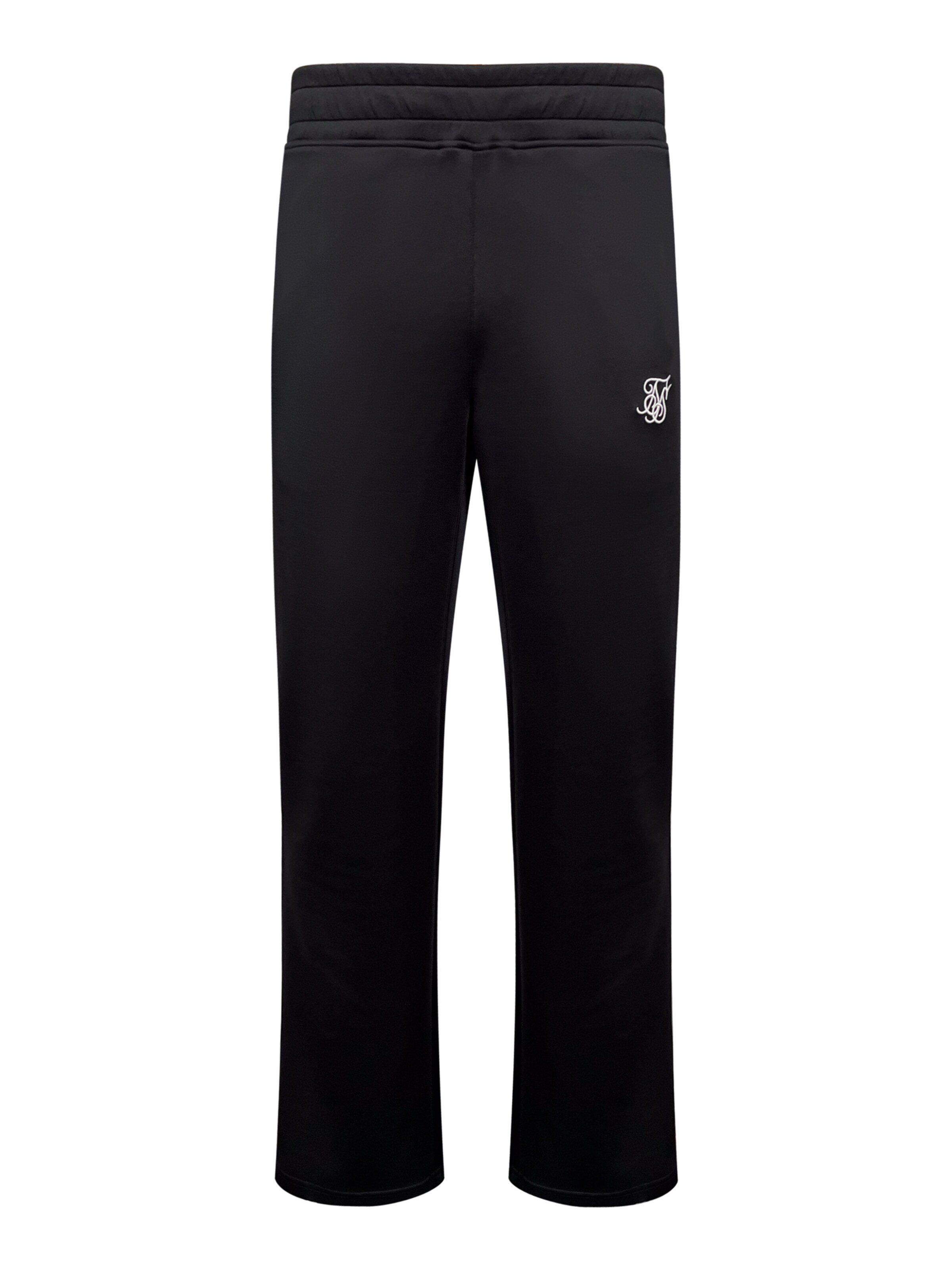 SikSilk Regular Sports trousers 'Essentials' in Black: front